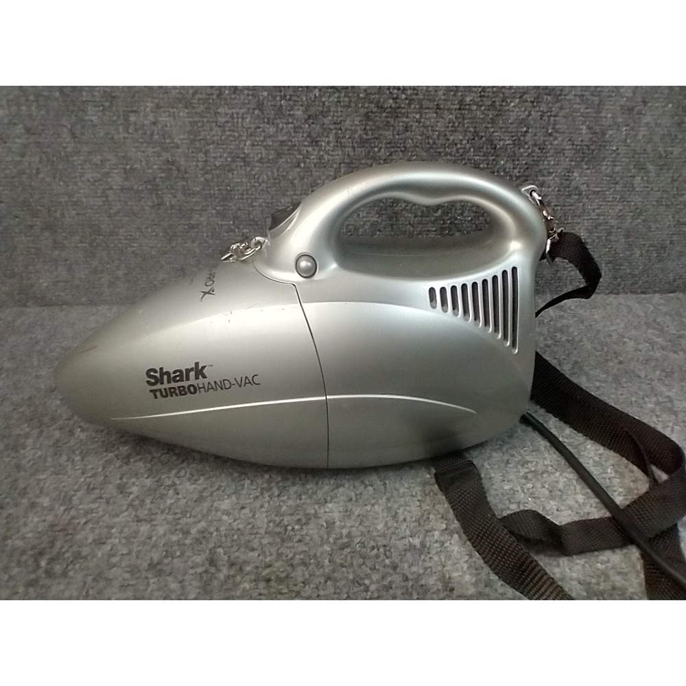 Shark Turbo Hand-Vac Handheld Vacuum Silver EP477-3 750W Shoulder Strap